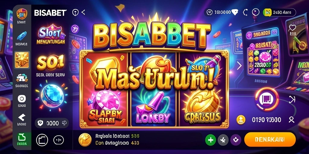 Tampilan gameplay Slot yang menawan dan penuh warna.