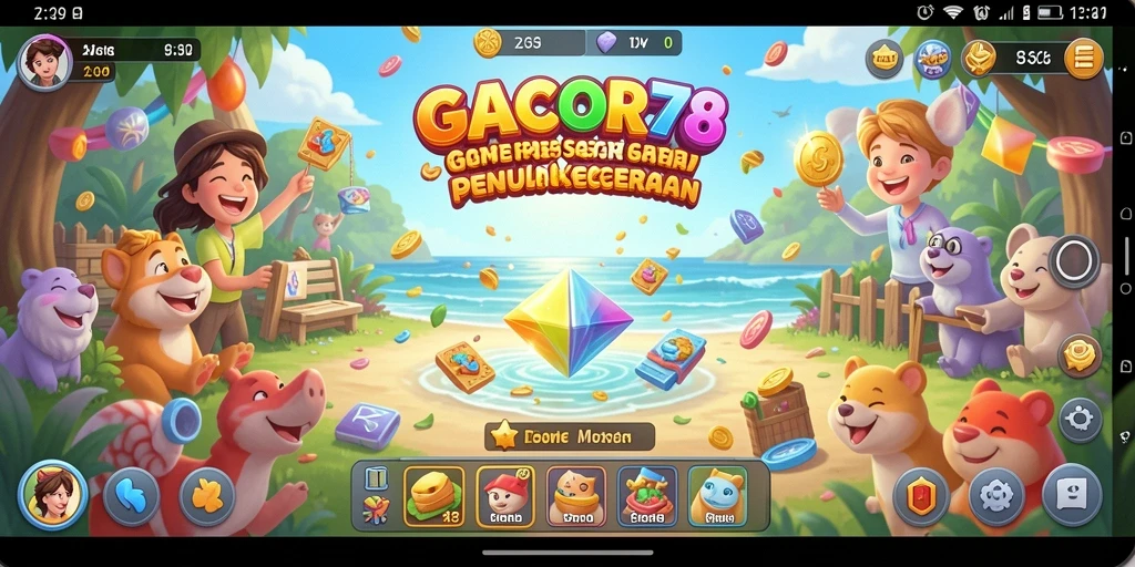 Tampilan menarik dari gameplay GACOR78 yang penuh warna dan menyenangkan.