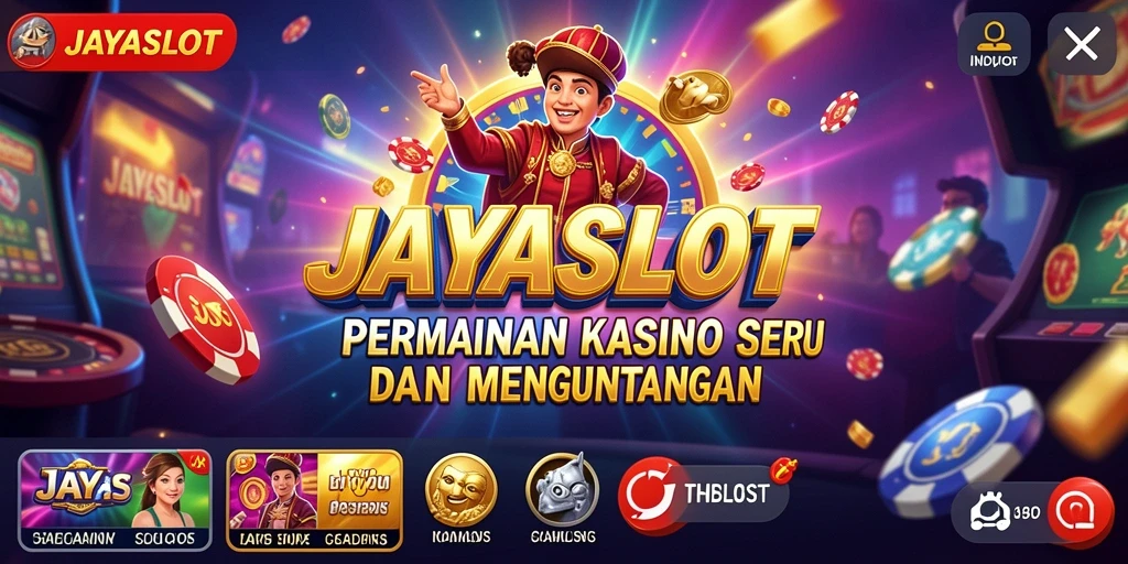 Tampilan menarik dari gameplay JAYASLOT dengan banyak pilihan slot.