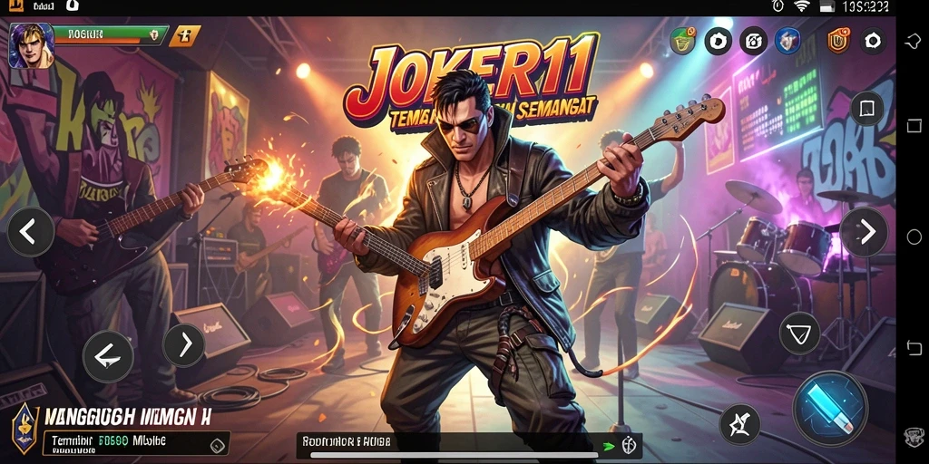Tampilan gameplay seru dan interaktif dari JOKER11 yang memanjakan pengguna.